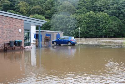 Flooded Car Park